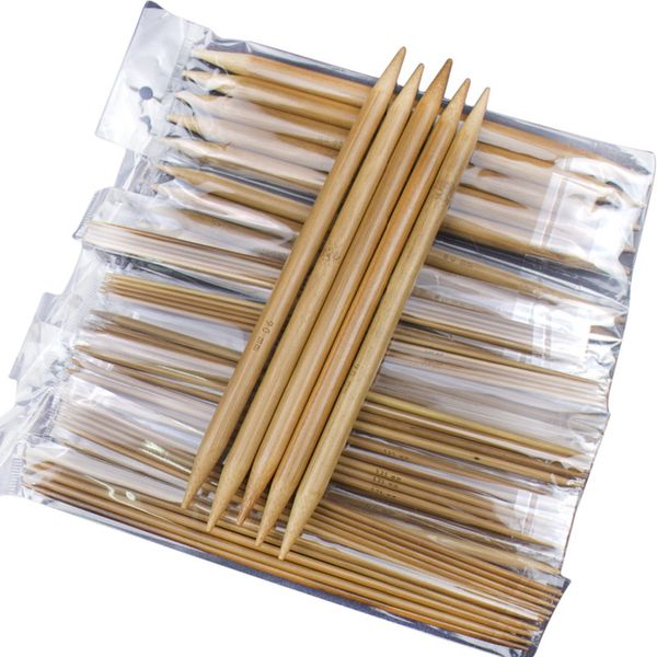 75pcs/set 15 sizes 20cm double pointed carbonized bamboo knitting needles sweater knitting bamboo handle smooth craft needle
75pcs/set 15 sizes 20cm double pointed carbonized bamboo knitting needles sweater knitting bamboo handle smooth craft needle