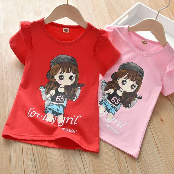 h2pja . new summer clohes girl t-shir 2020 wear shor sleeve korean style without tong t xu children's children's clothing half sle, Blue
h2pja . new summer clohes girl t-shir 2020 wear shor sleeve korean style without tong t xu children's children's clothing half sle, Blue