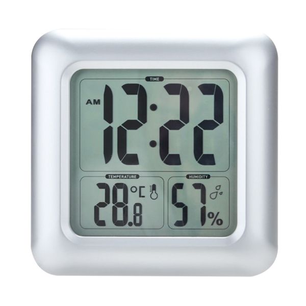 7'' digital suction clock thermometer waterproof bathroom shower clock
7'' digital suction clock thermometer waterproof bathroom shower clock