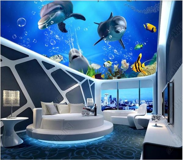 3d ceiling murals wallpaper custom the zenith mural of the dream undersea theme pavilion home decoration mural wall-paper large
3d ceiling murals wallpaper custom the zenith mural of the dream undersea theme pavilion home decoration mural wall-paper large