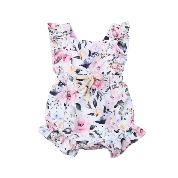 new infant baby girls ruffles floral bodysuits clothes outfit summer jumpsuit playsuit, Blue
new infant baby girls ruffles floral bodysuits clothes outfit summer jumpsuit playsuit, Blue