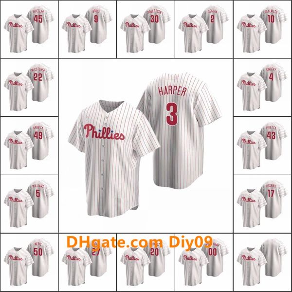 philadelphia phillies #3 bryce harper 27 aaron nola 45 zack wheeler men women youth custom white replica home jersey, Black
philadelphia phillies #3 bryce harper 27 aaron nola 45 zack wheeler men women youth custom white replica home jersey, Black