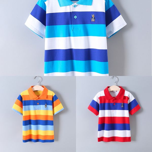summer new boys' short-sleeved cotton short-sleeved small t-shirt t-shirt medium and large children's striped lapel polo, Blue
summer new boys' short-sleeved cotton short-sleeved small t-shirt t-shirt medium and large children's striped lapel polo, Blue