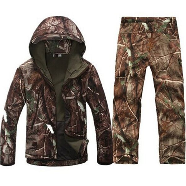 tactical softshell fleece jacket men uniform outdoor sport hiking hunting trekking waterproof windproof jackets + pants, Blue;black
tactical softshell fleece jacket men uniform outdoor sport hiking hunting trekking waterproof windproof jackets + pants, Blue;black