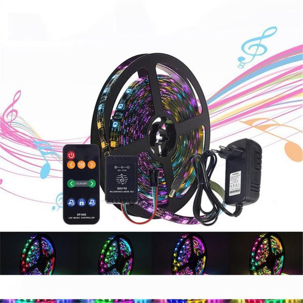 music control dream color led strip set ws2811 led strip light 5050 rgb dc12v with music remote controller 12v 3a power supply
music control dream color led strip set ws2811 led strip light 5050 rgb dc12v with music remote controller 12v 3a power supply
