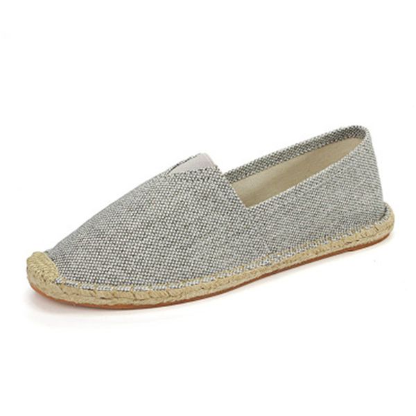 big size35-45 men casual canvas shoes gingham linen boys espadrille fisherman shoes male flats plimsolls loafers driving cs10, Black
big size35-45 men casual canvas shoes gingham linen boys espadrille fisherman shoes male flats plimsolls loafers driving cs10, Black