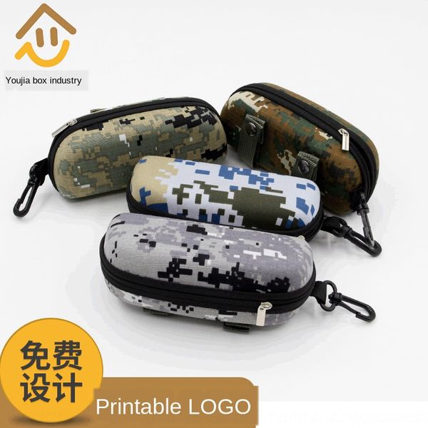 large capacity pressure-resistant case eva sports outdoor camouflage sun glasses belt zipper glasses case, Blue
large capacity pressure-resistant case eva sports outdoor camouflage sun glasses belt zipper glasses case, Blue