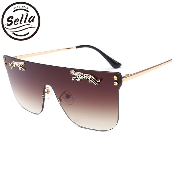 sella new arrival fashion oversized men leopard decoration square rimless sunglasses vintage women gradient lens glasses eyewear, White;black
sella new arrival fashion oversized men leopard decoration square rimless sunglasses vintage women gradient lens glasses eyewear, White;black