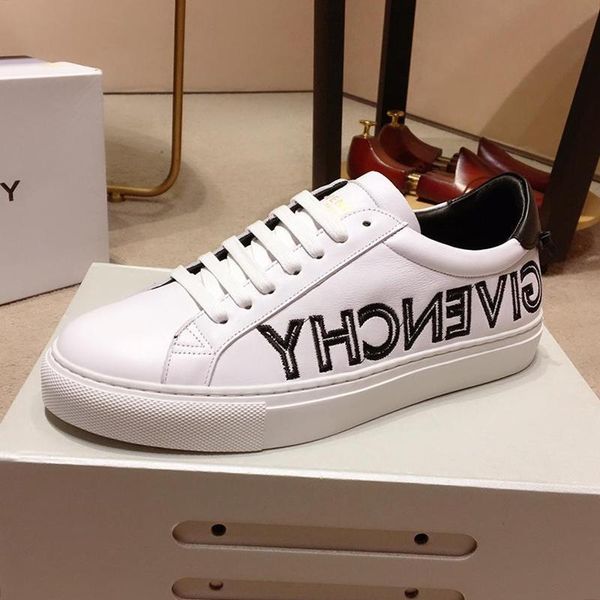 reverse sneakers in leather mens shoes outdoor walking vintage sneakers lace -up low luxury men shoes herren sportschuhe, Black
reverse sneakers in leather mens shoes outdoor walking vintage sneakers lace -up low luxury men shoes herren sportschuhe, Black