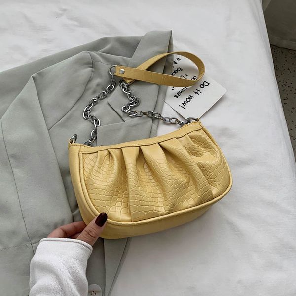 retro women small fold crossbody bags new fashion pu leather ladies chain shoulder bag crocodile pattern female baguette handbag
retro women small fold crossbody bags new fashion pu leather ladies chain shoulder bag crocodile pattern female baguette handbag