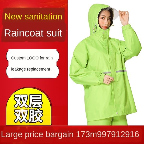 dtbcy raincoat outdoor property labor protection rainproof windproof reflective poncho suit cleaning and sanitation clean and clean sp, Red;brown
dtbcy raincoat outdoor property labor protection rainproof windproof reflective poncho suit cleaning and sanitation clean and clean sp, Red;brown