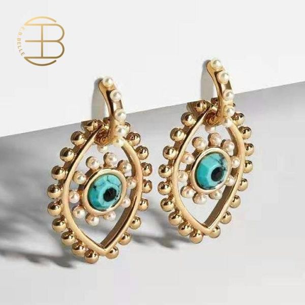2020 new fashion gold color eye shaped short drop earrings for women ladies chic gold stone filled evil eye earring, Silver
2020 new fashion gold color eye shaped short drop earrings for women ladies chic gold stone filled evil eye earring, Silver