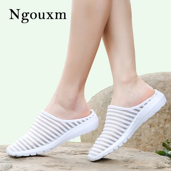 ngouxm 2020 fashion women mesh fabric slippers light comfortable breathable slides for women female casual flip flops, Black
ngouxm 2020 fashion women mesh fabric slippers light comfortable breathable slides for women female casual flip flops, Black