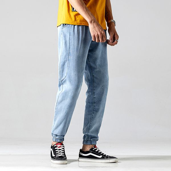 men's pants autumn loose low spring waist business casual trousers jeans, Black
men's pants autumn loose low spring waist business casual trousers jeans, Black