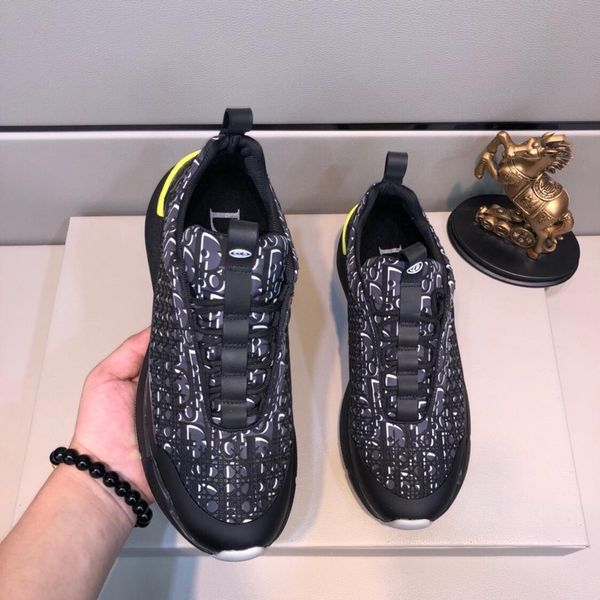2020y high-end limited edition letter leather stitching men's casual low-sneakers, large size fashion lace-up outdoor tide shoes, 3, Black
2020y high-end limited edition letter leather stitching men's casual low-sneakers, large size fashion lace-up outdoor tide shoes, 3, Black
