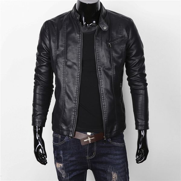 men's fur & faux 2021 lapel soft leather spring and autumn casual jacket men, Black
men's fur & faux 2021 lapel soft leather spring and autumn casual jacket men, Black
