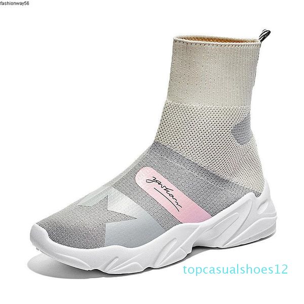 high-shoes women's stretch socks shoes new ladies street fashion sneakers woman lightweight casual walking sports t12, Black
high-shoes women's stretch socks shoes new ladies street fashion sneakers woman lightweight casual walking sports t12, Black