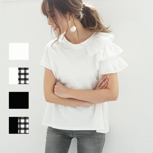 summer white ruffle tee cute korean japan women clothes asymmetrical short sleeve t shirt ladies streetwear casual tshirt
summer white ruffle tee cute korean japan women clothes asymmetrical short sleeve t shirt ladies streetwear casual tshirt