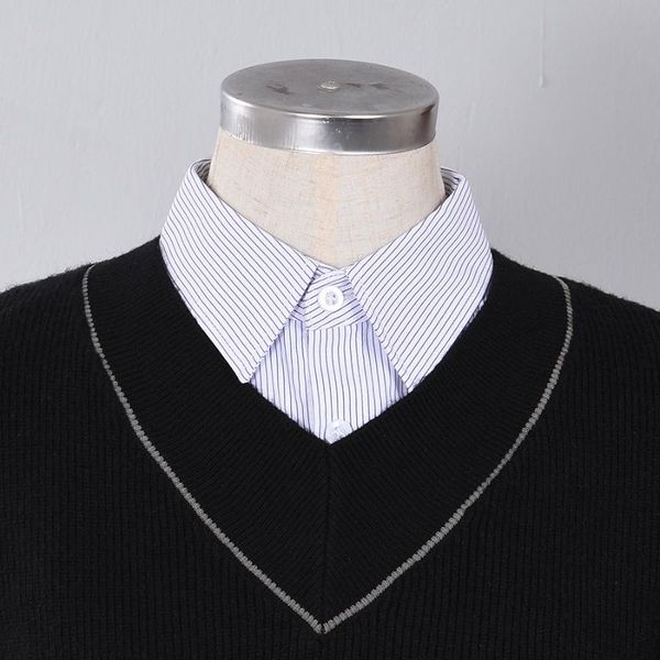 elegant fake collar men stripe shirt fake false collar men plaid detachable for blouse removable lapel faux col, Black;gray
elegant fake collar men stripe shirt fake false collar men plaid detachable for blouse removable lapel faux col, Black;gray