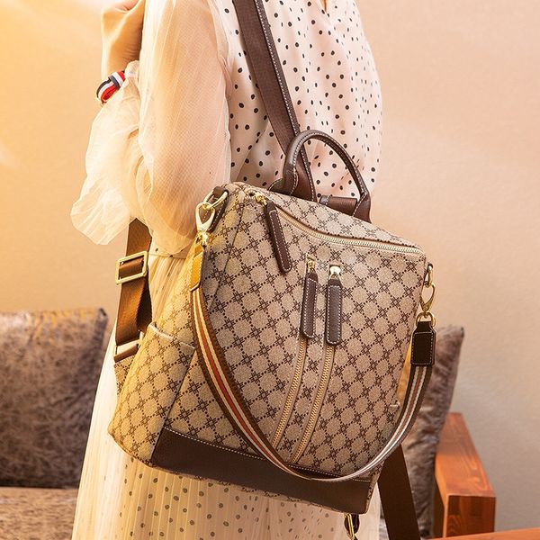 senior sense bag backpack women's 2020 new korean fashion all-match western style women's backpack fashion brand large capacity
senior sense bag backpack women's 2020 new korean fashion all-match western style women's backpack fashion brand large capacity