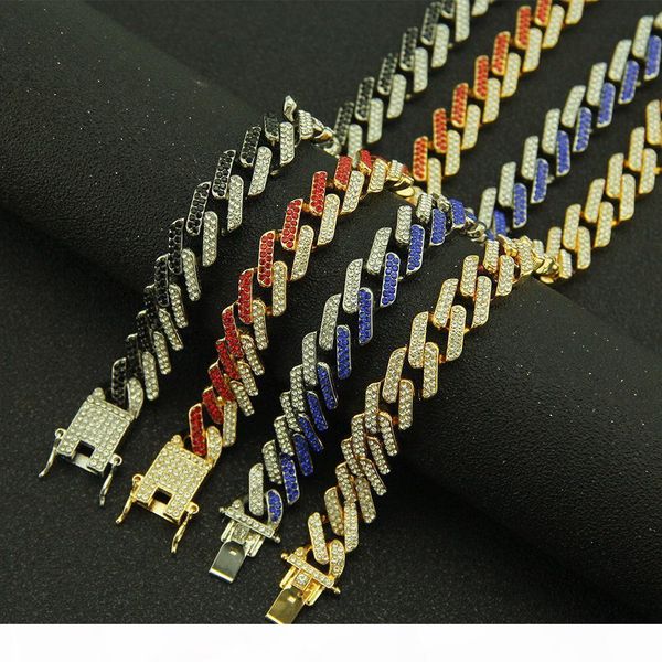 1,3 см ледяной из choker ожерелье серебро золото кубинской ссылка с цветом смешивания фианитами цепи цепи мужские ювелирные изделия, Silver
1,3 см ледяной из choker ожерелье серебро золото кубинской ссылка с цветом смешивания фианитами цепи цепи мужские ювелирные изделия, Silver
