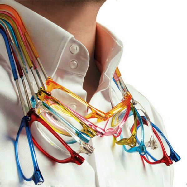 dhl click magnet reading glasses adjustable hanging neck magnetic front connect reading eyeglasses full rim glasses(+1.00~+4.00)
dhl click magnet reading glasses adjustable hanging neck magnetic front connect reading eyeglasses full rim glasses(+1.00~+4.00)