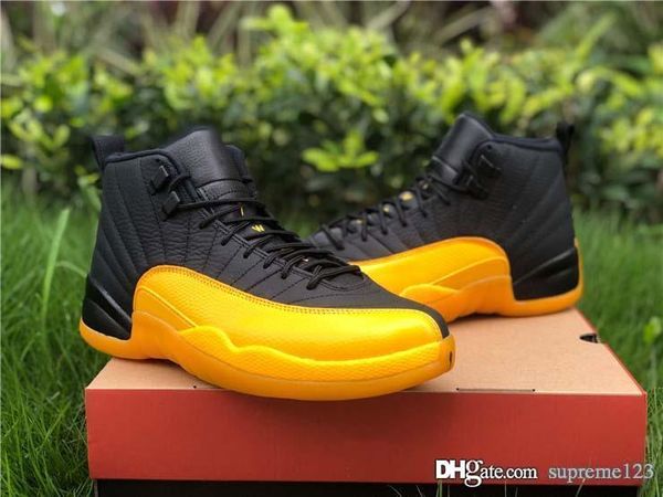 2020 air authentic 12 pe university gold men basketball shoes black 12s real carbon fiber retro sports sneakers 130690-070 with box
2020 air authentic 12 pe university gold men basketball shoes black 12s real carbon fiber retro sports sneakers 130690-070 with box
