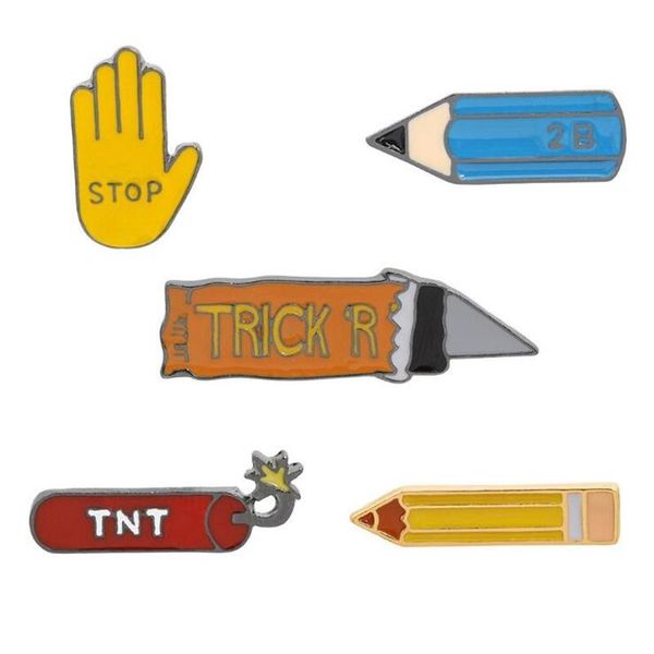 cartoon child painting color pencil alloy brooch fashion dripping-oil badge cowboy all-match clothes pin gift for friends, Gray
cartoon child painting color pencil alloy brooch fashion dripping-oil badge cowboy all-match clothes pin gift for friends, Gray