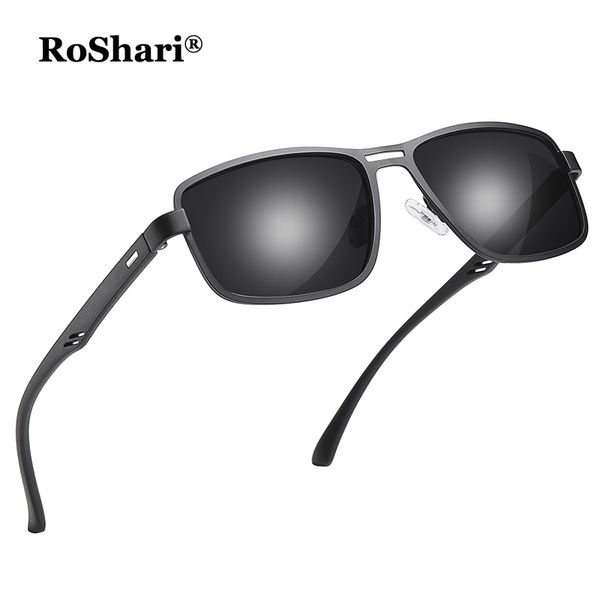 roshari brand fashion sunglasses men uv400 polarized square metal frame male sun glasses fishing driving sunglasses r015, White;black
roshari brand fashion sunglasses men uv400 polarized square metal frame male sun glasses fishing driving sunglasses r015, White;black