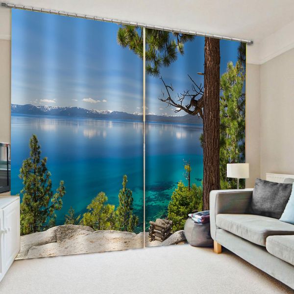 blue lake curtains nature scenery curtain bedroom living room windproof thickening blackout curtain
blue lake curtains nature scenery curtain bedroom living room windproof thickening blackout curtain