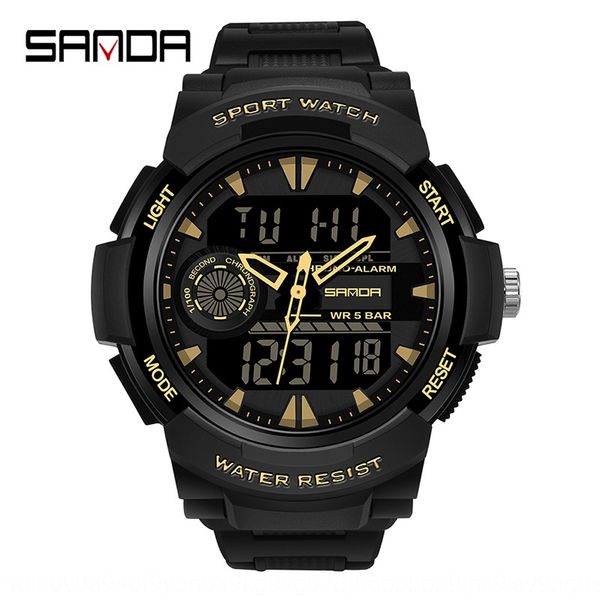 0nqnh sanda dual-movement multifunctional sports electronic male and femalestudents hand dial harajuku style neutral fashion electronic watc, Blue
0nqnh sanda dual-movement multifunctional sports electronic male and femalestudents hand dial harajuku style neutral fashion electronic watc, Blue