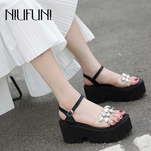 niufuni гладиатор клин платформы peep toe женщин сандалии прозрачные rhinestone кристалл высокие каблуки пряжки повседневная обувь для женщи, Black
niufuni гладиатор клин платформы peep toe женщин сандалии прозрачные rhinestone кристалл высокие каблуки пряжки повседневная обувь для женщи, Black