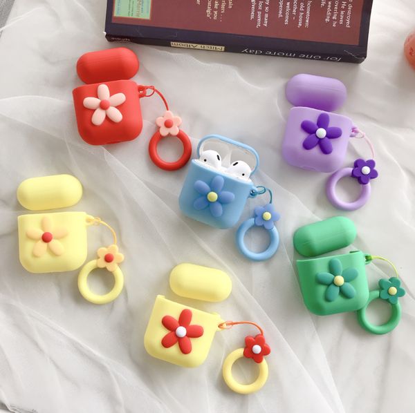 cute protective case for airpods 1/2 bluetooth headset case for airpods fashion silicone cartoon flower pattern storage box wholesale
cute protective case for airpods 1/2 bluetooth headset case for airpods fashion silicone cartoon flower pattern storage box wholesale