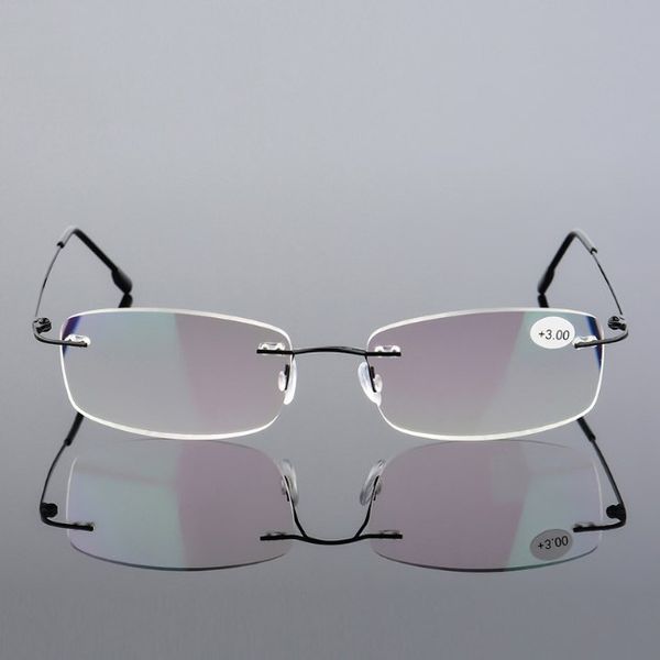 elbru ultralight tr90 memory titanium rimless reading glasses men&women presbyopic eyeglasses +1.0 +1.5 +2.0 to+3.5 +4.0
elbru ultralight tr90 memory titanium rimless reading glasses men&women presbyopic eyeglasses +1.0 +1.5 +2.0 to+3.5 +4.0