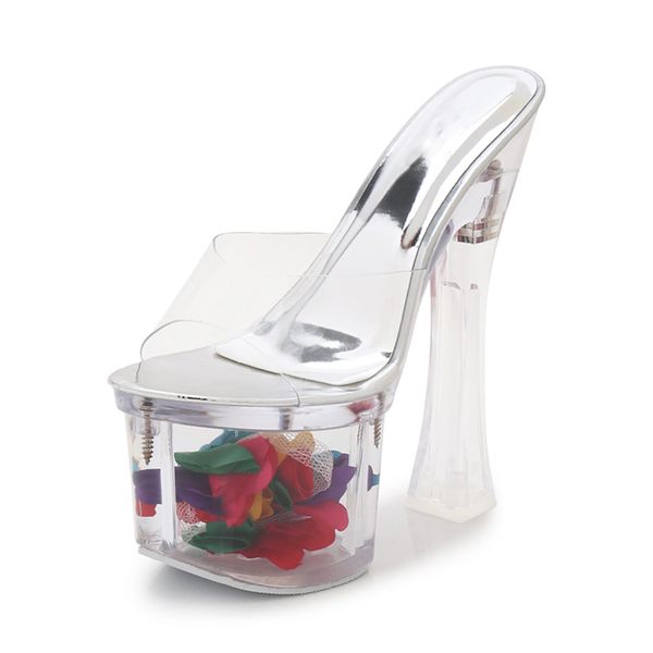 slippers crystal high heels 17cm 20cm transparent high-heeled women shoes design flower large size 34-43, Black
slippers crystal high heels 17cm 20cm transparent high-heeled women shoes design flower large size 34-43, Black