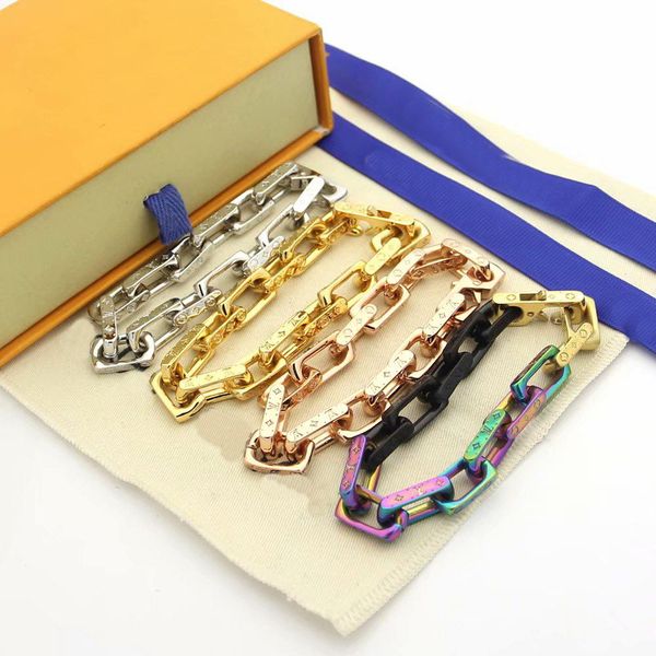 europe america fashion style men titanium steel carving four leaf flower v letter 18k plated gold thick links chain bracelets 4 color, Black
europe america fashion style men titanium steel carving four leaf flower v letter 18k plated gold thick links chain bracelets 4 color, Black