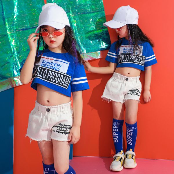 girl jazz dance children crop blue modern dance hip hop costumes girl stage jazz costumes suit for girls and skirt, White
girl jazz dance children crop blue modern dance hip hop costumes girl stage jazz costumes suit for girls and skirt, White