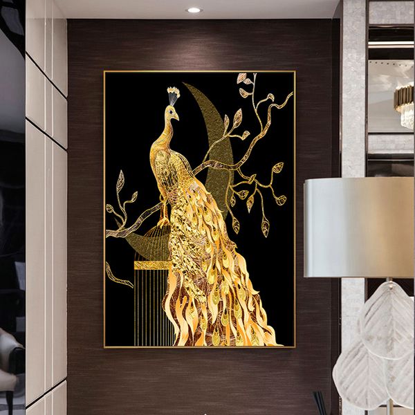 golden peacock butterfly flower feather bird canvas painting animal wall art pictures for living room home decor (no frame
golden peacock butterfly flower feather bird canvas painting animal wall art pictures for living room home decor (no frame
