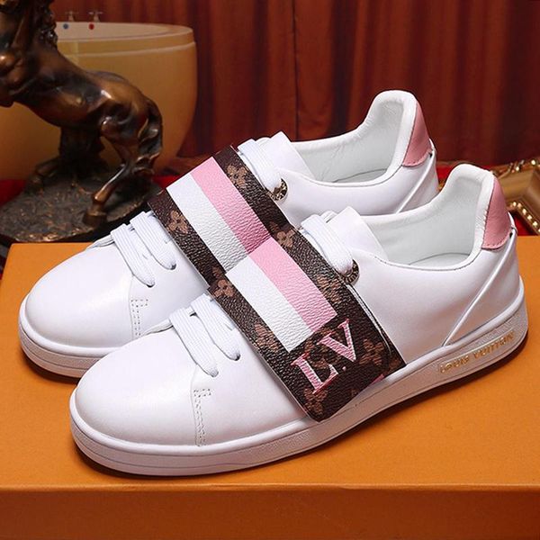 luxury womens shoes leather breathable leisure with box zapatos de mujer luxury design frontrow sneaker chaussures de femme womens fast ship, Black
luxury womens shoes leather breathable leisure with box zapatos de mujer luxury design frontrow sneaker chaussures de femme womens fast ship, Black