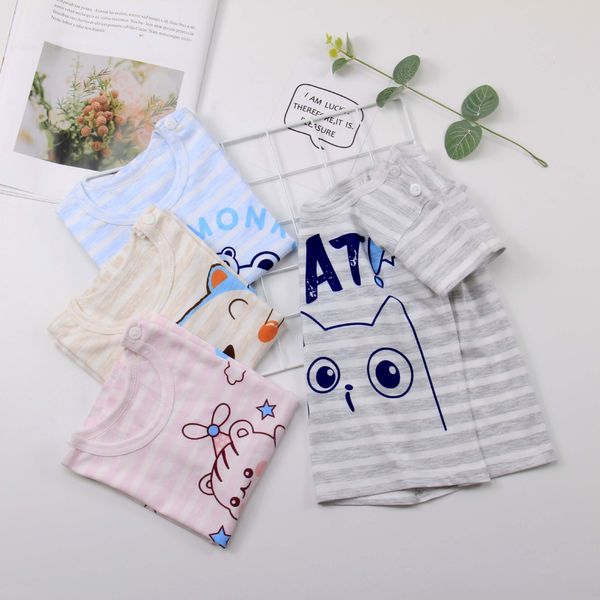 zuleb 2020 infant t-shirt clothing clothing 0-3 years old summer color cotton thin short sleeve children's round neck t-shirt single pi, Blue
zuleb 2020 infant t-shirt clothing clothing 0-3 years old summer color cotton thin short sleeve children's round neck t-shirt single pi, Blue