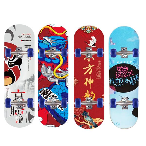 vintage retro maple skateboard four-wheel skate board double snubby maple skateboard for kids men women 800x200x130mm
vintage retro maple skateboard four-wheel skate board double snubby maple skateboard for kids men women 800x200x130mm