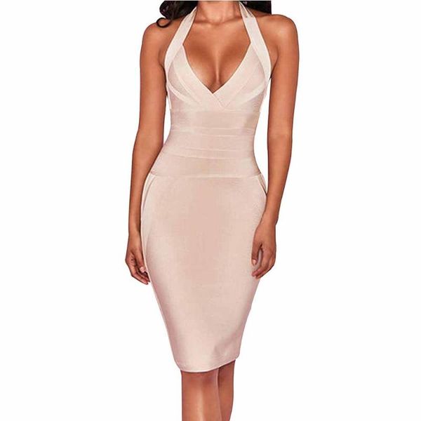 deer lady bandage dresses 2020 new arrivals women's halter v neck party bandage dress celebrity club bodycon dress nude, Black;gray
deer lady bandage dresses 2020 new arrivals women's halter v neck party bandage dress celebrity club bodycon dress nude, Black;gray