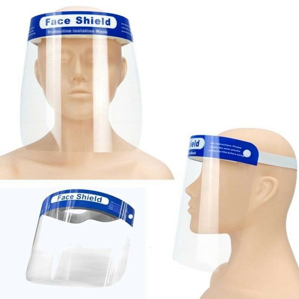 face shield mask anti-fog isolation full protective masks with elastic band sponge headband protection masks kha266
face shield mask anti-fog isolation full protective masks with elastic band sponge headband protection masks kha266