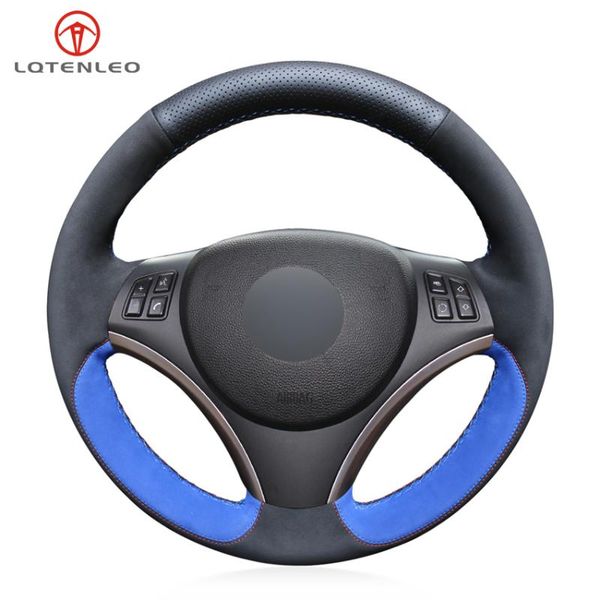lqtenleo diy car steering wheel cover black leather blue suede for m sport 3 series e91 320i 325i 330i 335i m3 e90 e92 e93
lqtenleo diy car steering wheel cover black leather blue suede for m sport 3 series e91 320i 325i 330i 335i m3 e90 e92 e93