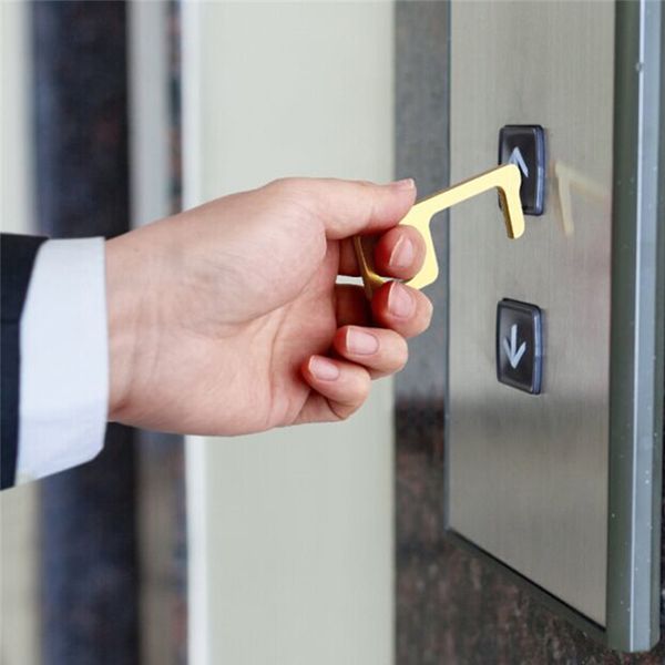 gold silver color door opener hygiene hand contact-door handle elevator bacterial-proof tool brass multifunctional keychain
gold silver color door opener hygiene hand contact-door handle elevator bacterial-proof tool brass multifunctional keychain