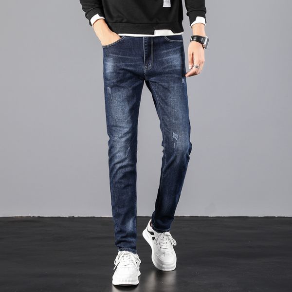 men's jeans mens stretch 2021 cotton men denim trousers soft man pants autumn jean fashion, Blue
men's jeans mens stretch 2021 cotton men denim trousers soft man pants autumn jean fashion, Blue