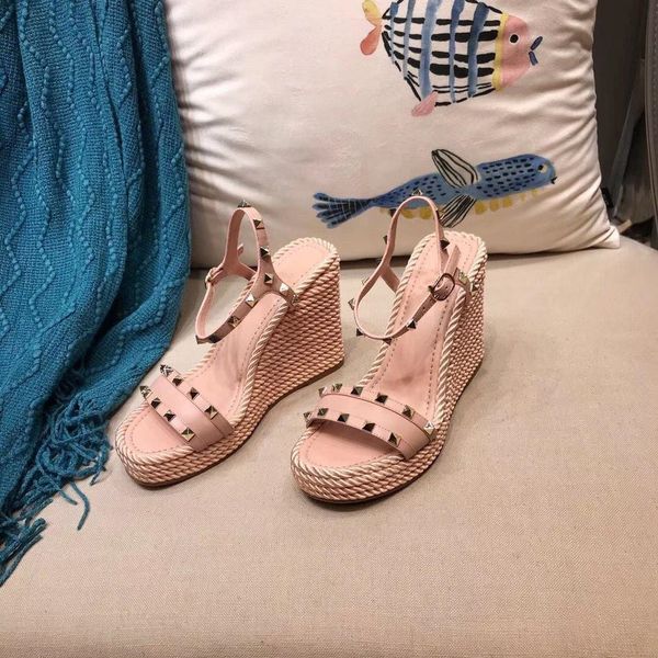 2020 summer rocks stud caged espadrilles & wedges with studs ankle strap platform wedges sandals comfort gladiator sandals ing, Black
2020 summer rocks stud caged espadrilles & wedges with studs ankle strap platform wedges sandals comfort gladiator sandals ing, Black