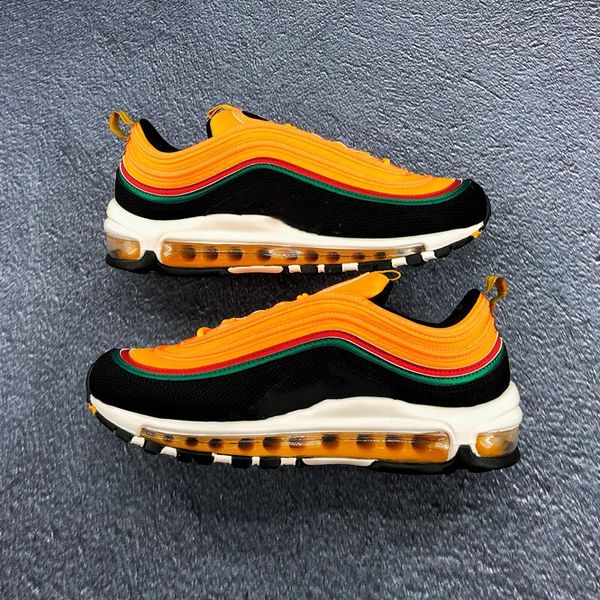 97 sunburst ck9399-001 black university gold lucid green breathable sneakers womans men designer shoes schoenen, White;red
97 sunburst ck9399-001 black university gold lucid green breathable sneakers womans men designer shoes schoenen, White;red