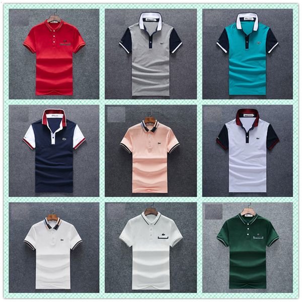 iduzi 2020 mens designer polos brand small horse crocodile embroidery clothing men fabric letter polo t-shirt collar casual t-shirt tee shir, White;black
iduzi 2020 mens designer polos brand small horse crocodile embroidery clothing men fabric letter polo t-shirt collar casual t-shirt tee shir, White;black