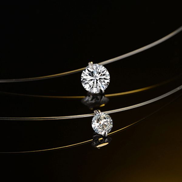 choker invisible fish line crystal necklace pendants neck zircon women clavicle chain lady feminino collar
choker invisible fish line crystal necklace pendants neck zircon women clavicle chain lady feminino collar